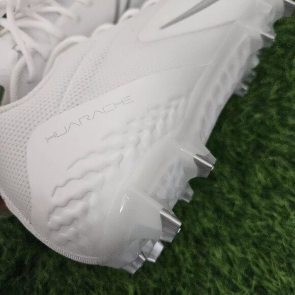 Nike Alpha Huarache 8 Pro LAX Lacrosse Cleats White CW4446-100 Men Size 9.5 NEW main image 5